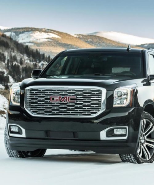 GMC in snow